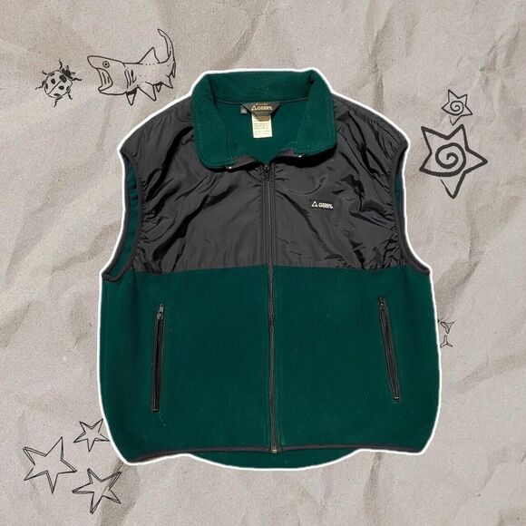 Gerry Black and Green Vest - Size XL - Picture 1 of 3